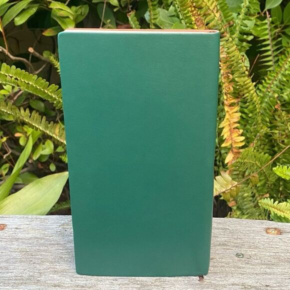 New Handmade Laser Engraved Teal Blue/Green Notebook/Daily Planner - Picture 2 of 8
